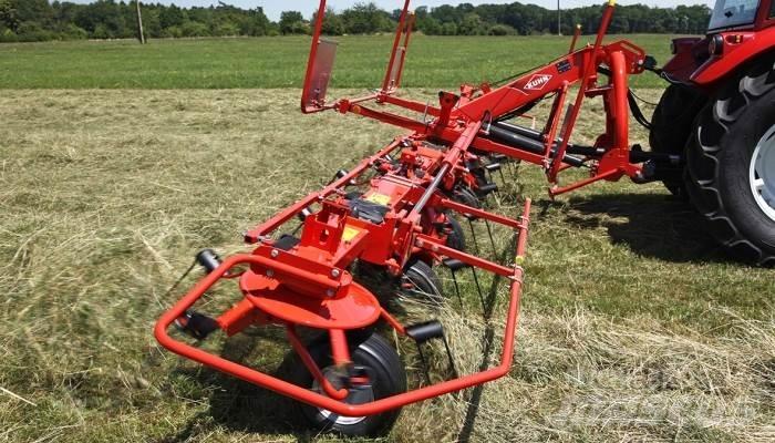 Kuhn GF5203 Obraceče a shrabovače sena