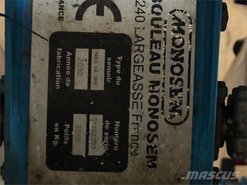 Monosem SÅMASKINE Kombinované secí stroje