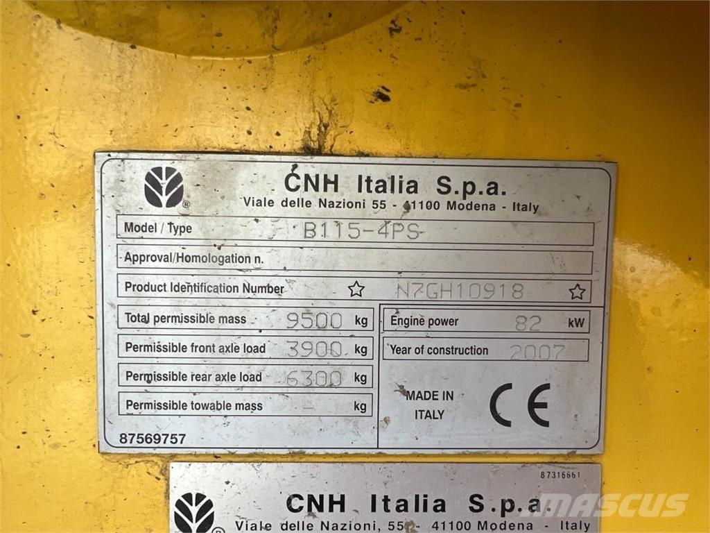 New Holland  Rýpadlo-nakladače