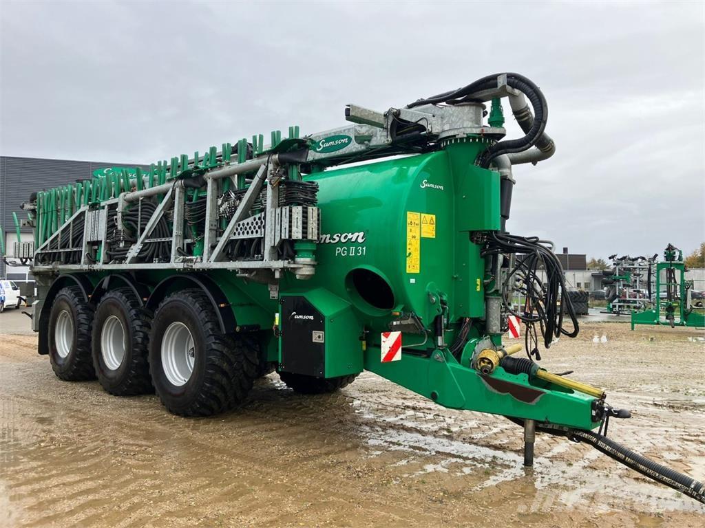 Samson PG II 31 Kalové cisterny