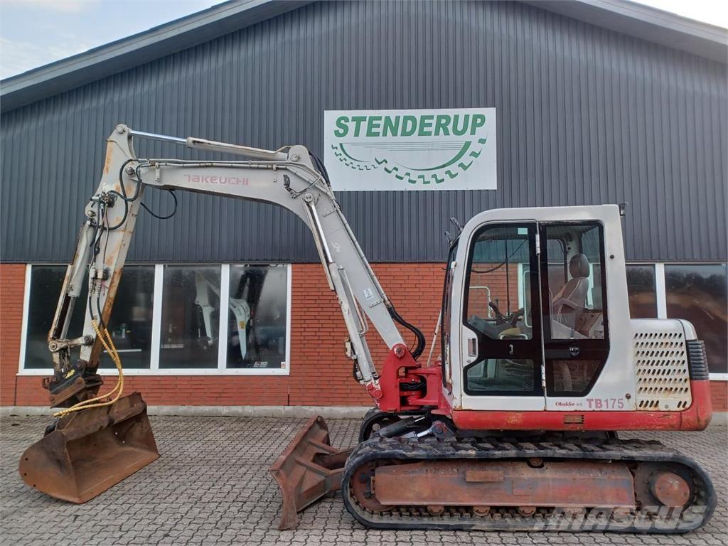 Takeuchi TB175 Mini rýpadla < 7t