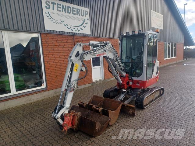 Takeuchi TB225 Mini rýpadla < 7t