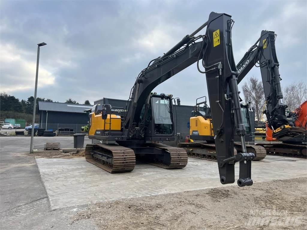 Volvo EC140EL Pásová rýpadla