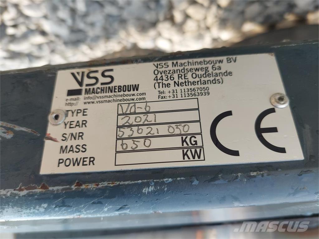  VSS Cappon VD 600 Válce