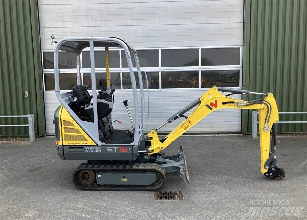 Wacker Neuson ET16 Mini rýpadla < 7t