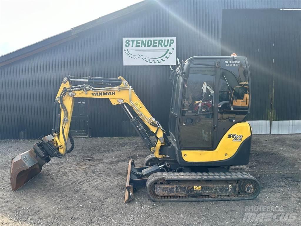 Yanmar SV22 Mini rýpadla < 7t