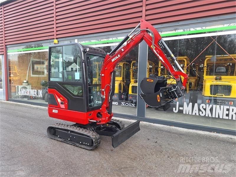 Mole M20 Mini rýpadla < 7t