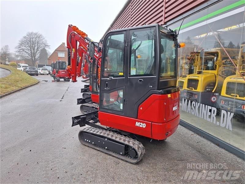 Mole M20 Mini rýpadla < 7t