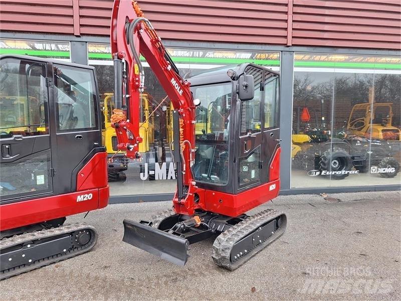 Mole M20 Mini rýpadla < 7t