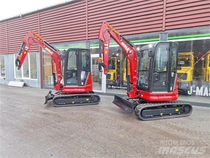 Mole M25 Mini rýpadla < 7t