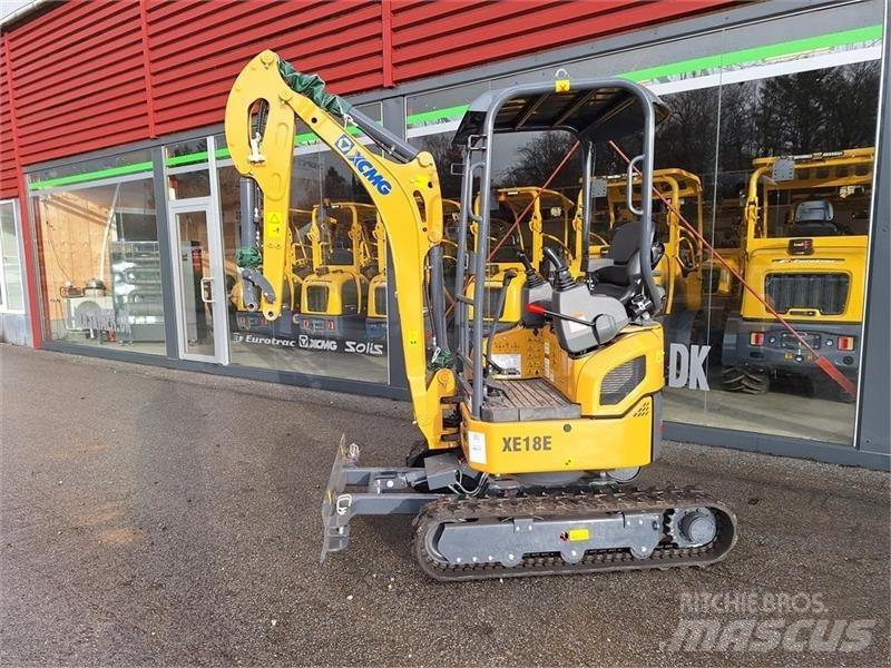 XCMG XE18E Mini rýpadla < 7t