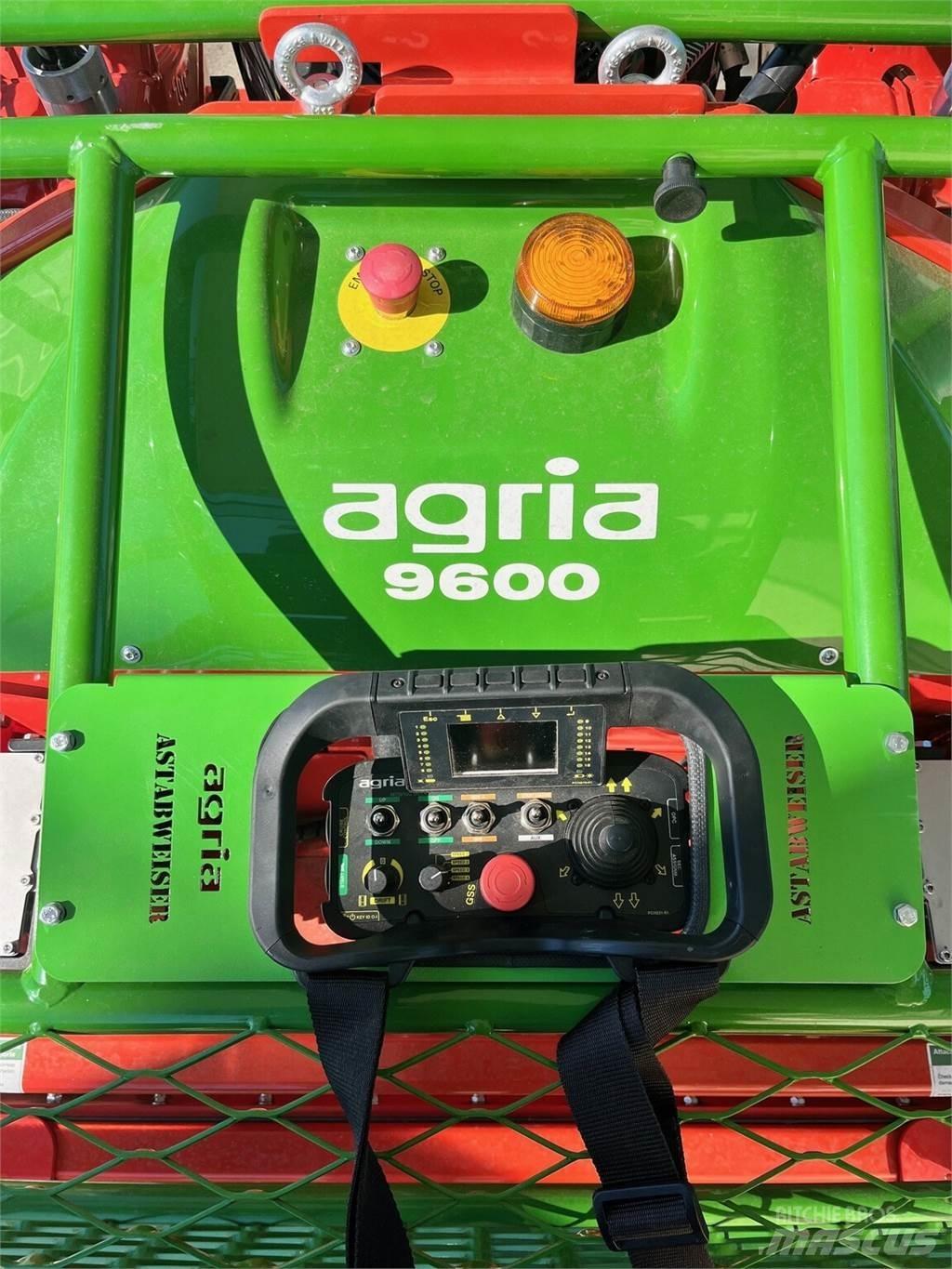 Agria 9600 Drtiče a řezače balíků