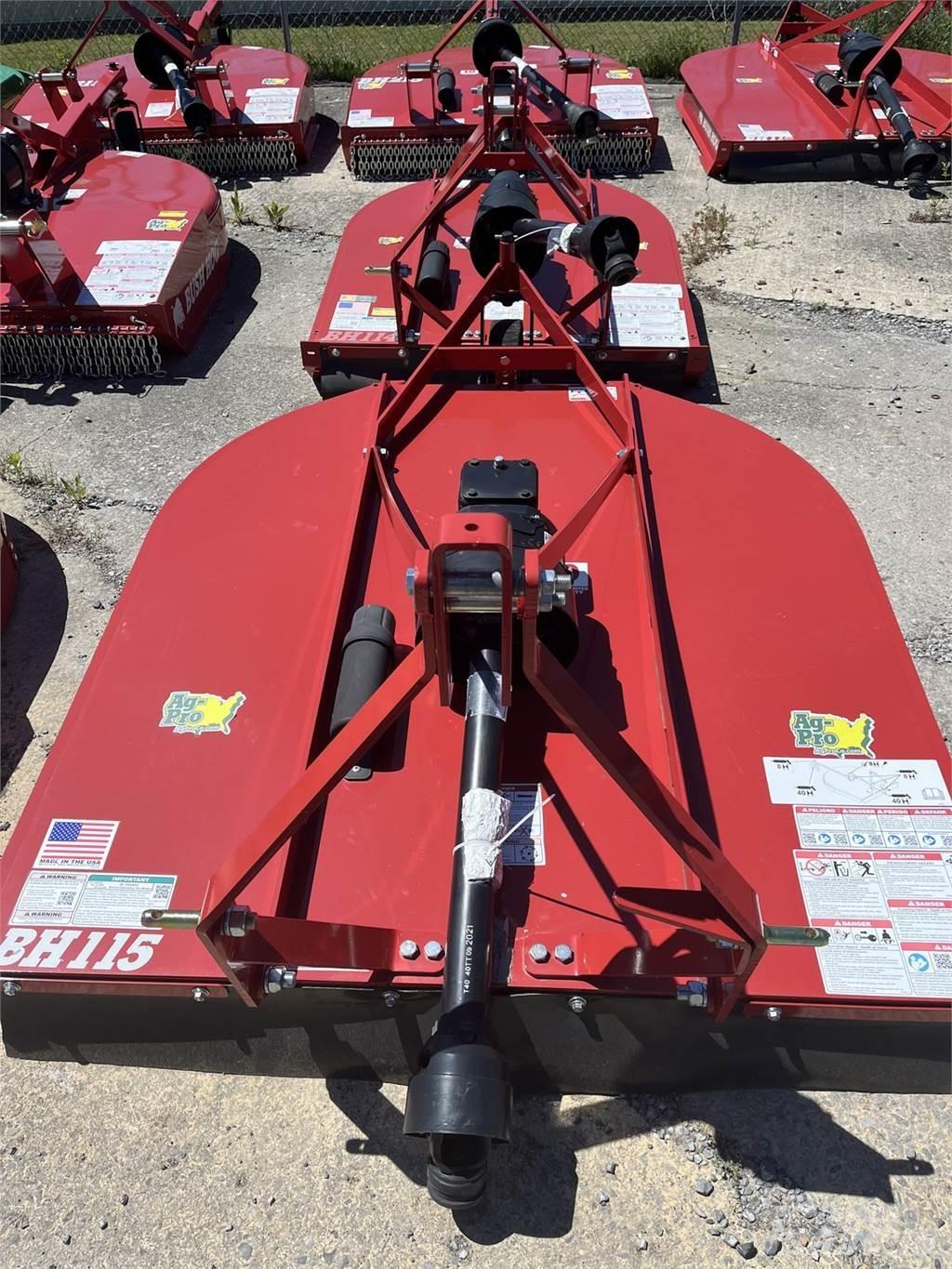 Bush Hog BH115 Drtiče a řezače balíků