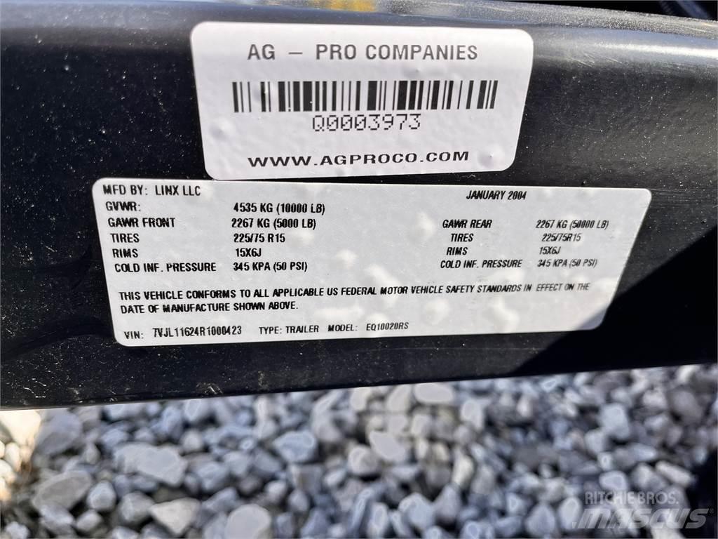  EQ10020RS Přívěsy pro různé účely