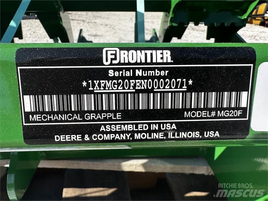 Frontier MG20F Další