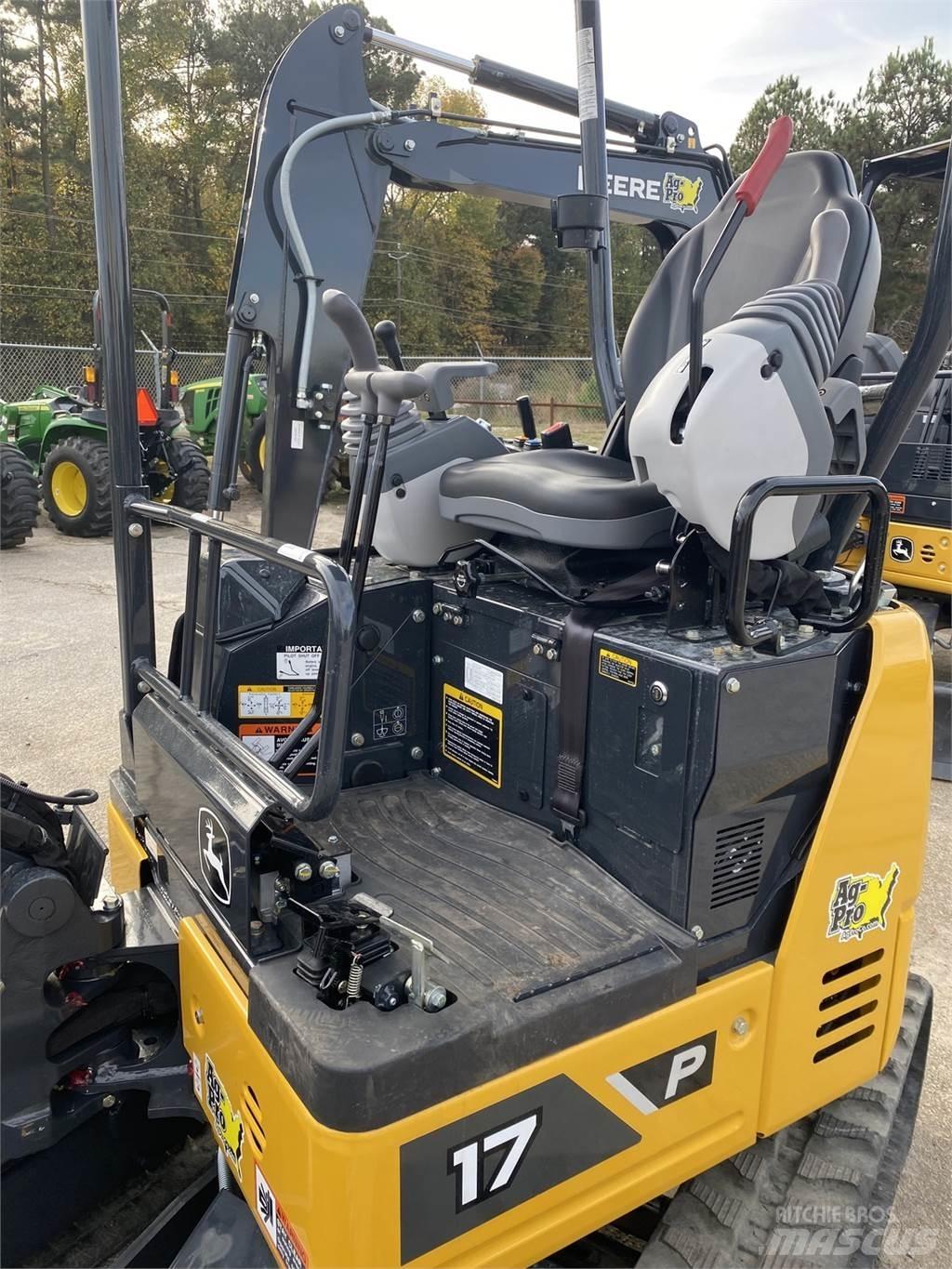 John Deere 17 P Mini rýpadla < 7t