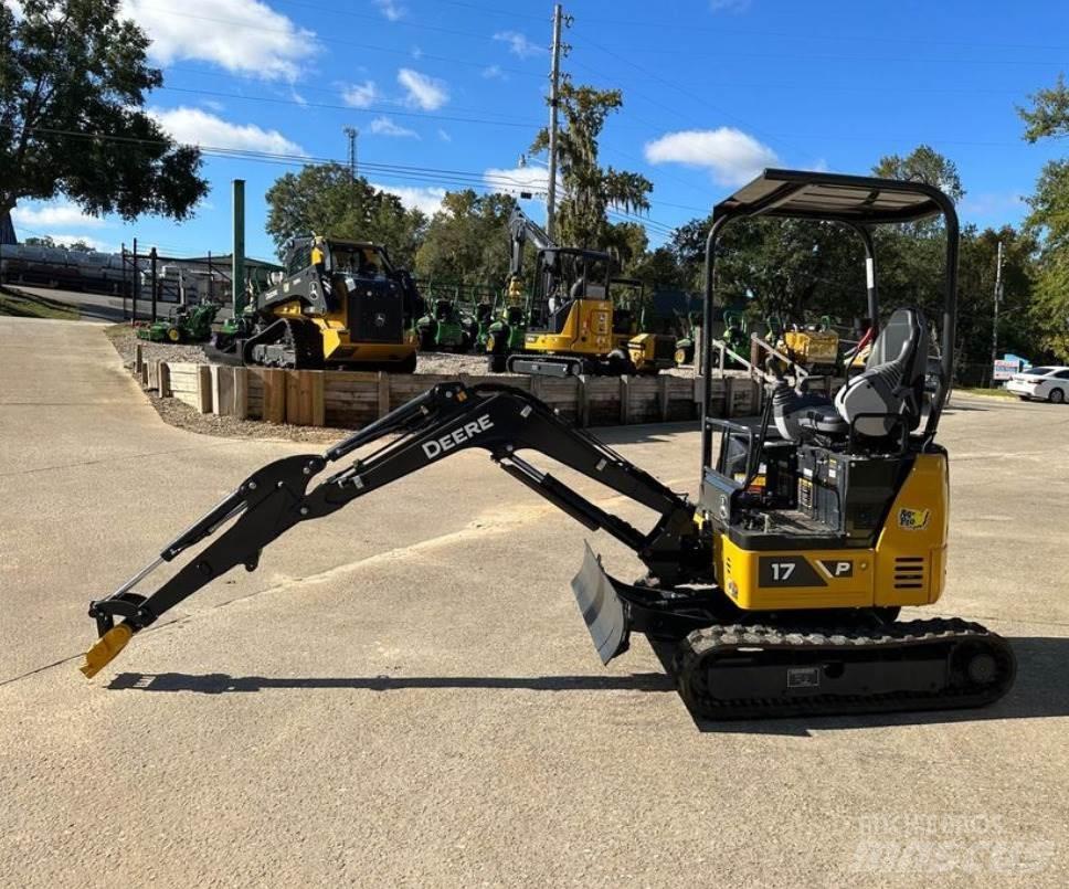 John Deere 17 P Mini rýpadla < 7t