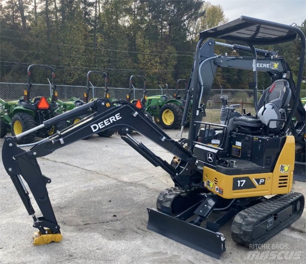 John Deere 17 P Mini rýpadla < 7t