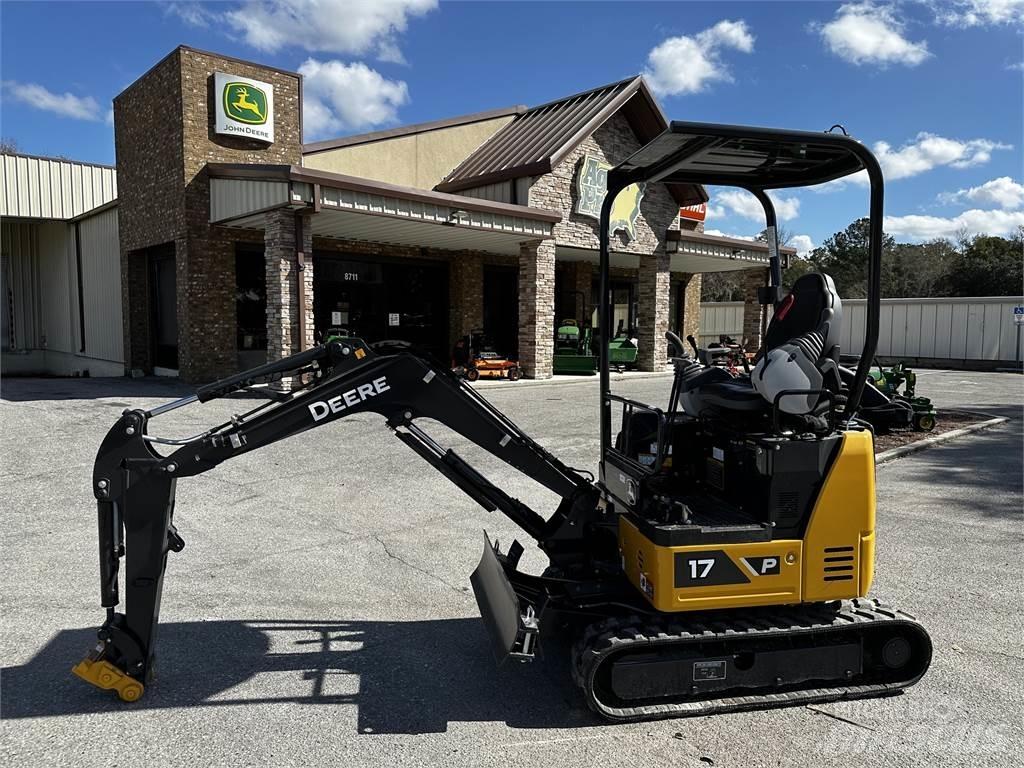 John Deere 17 P Mini rýpadla < 7t