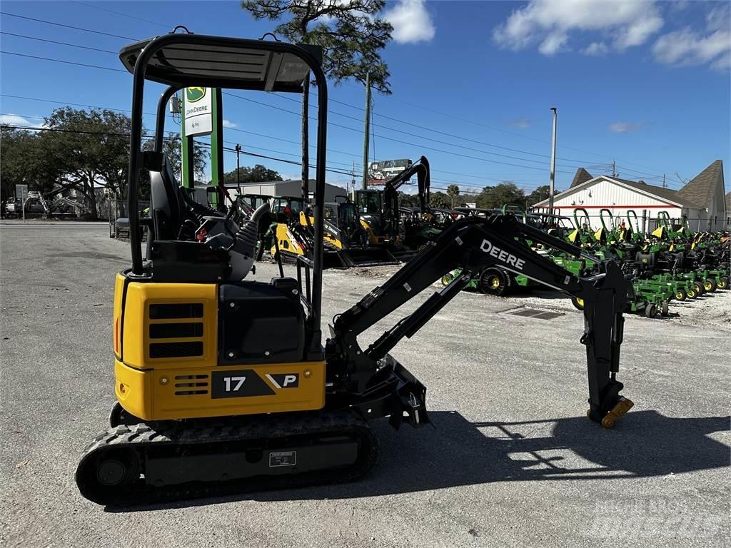 John Deere 17 P Mini rýpadla < 7t