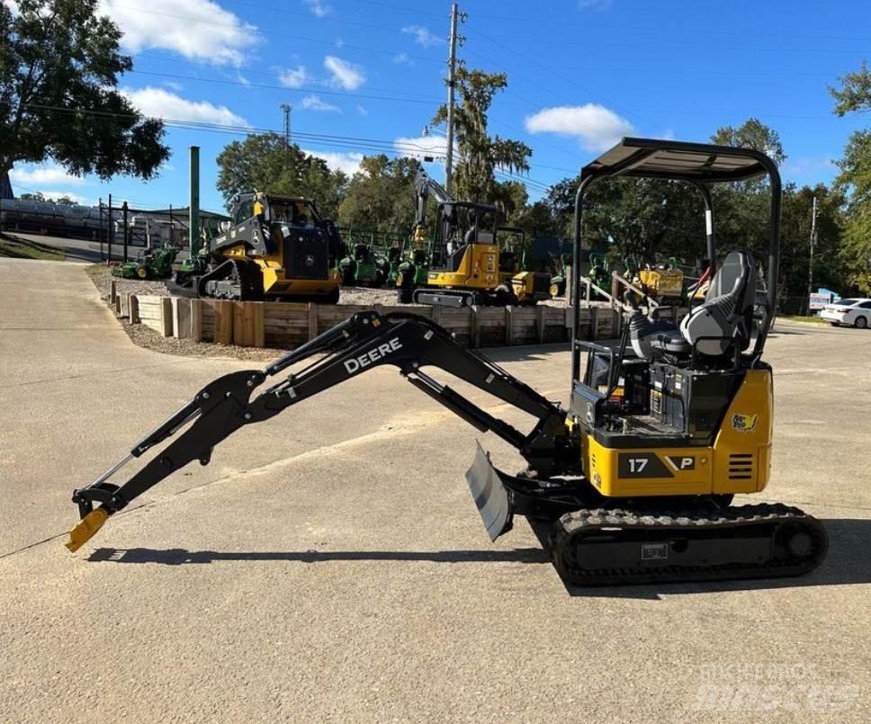 John Deere 17 P Mini rýpadla < 7t