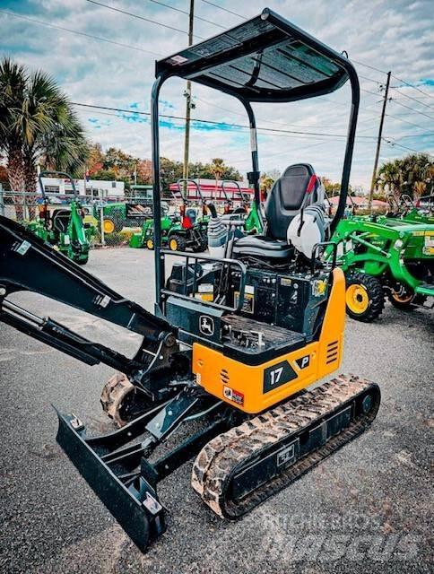 John Deere 17 P Mini rýpadla < 7t