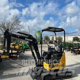 John Deere 17 P Mini rýpadla < 7t