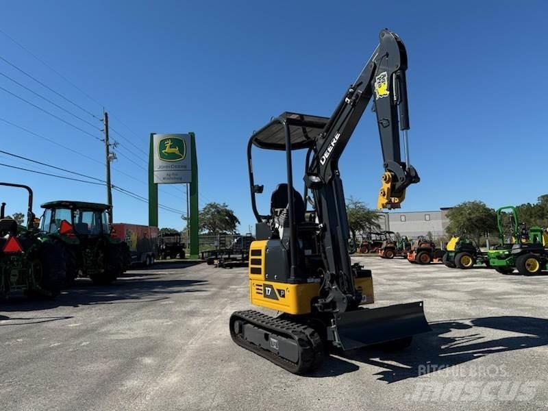 John Deere 17 P Mini rýpadla < 7t