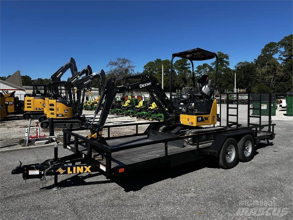 John Deere 17 P Mini rýpadla < 7t