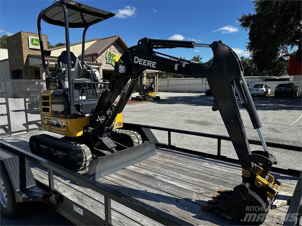 John Deere 17 P Mini rýpadla < 7t