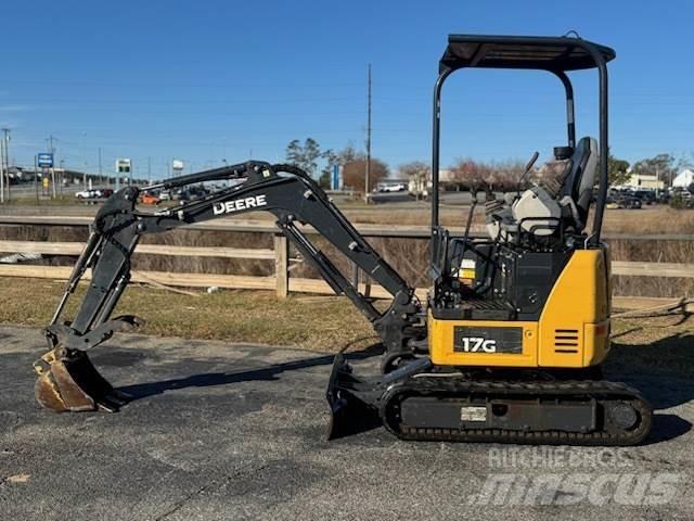 John Deere 17G Mini rýpadla < 7t
