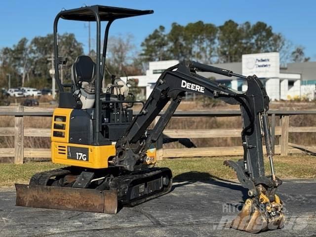 John Deere 17G Mini rýpadla < 7t