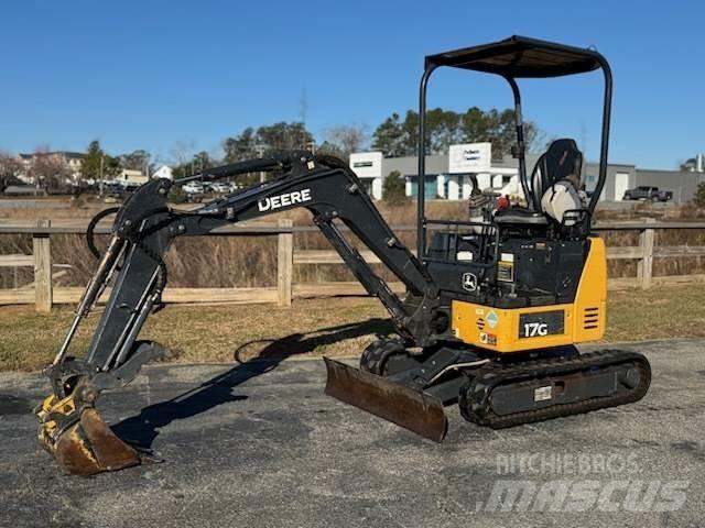 John Deere 17G Mini rýpadla < 7t