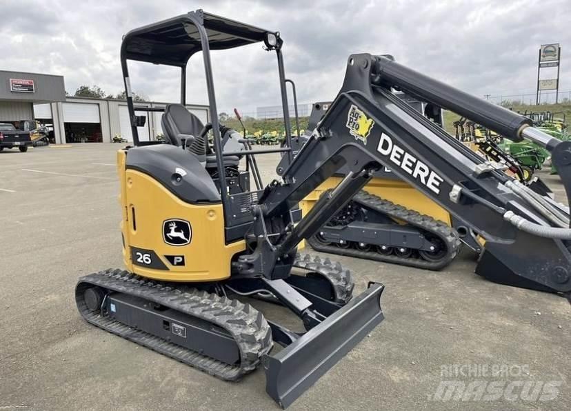 John Deere 26 P Mini rýpadla < 7t