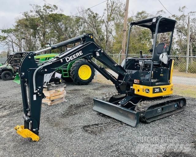 John Deere 26 P Mini rýpadla < 7t