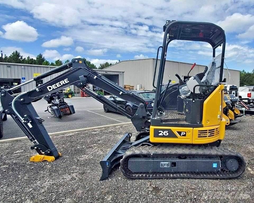 John Deere 26 P Mini rýpadla < 7t