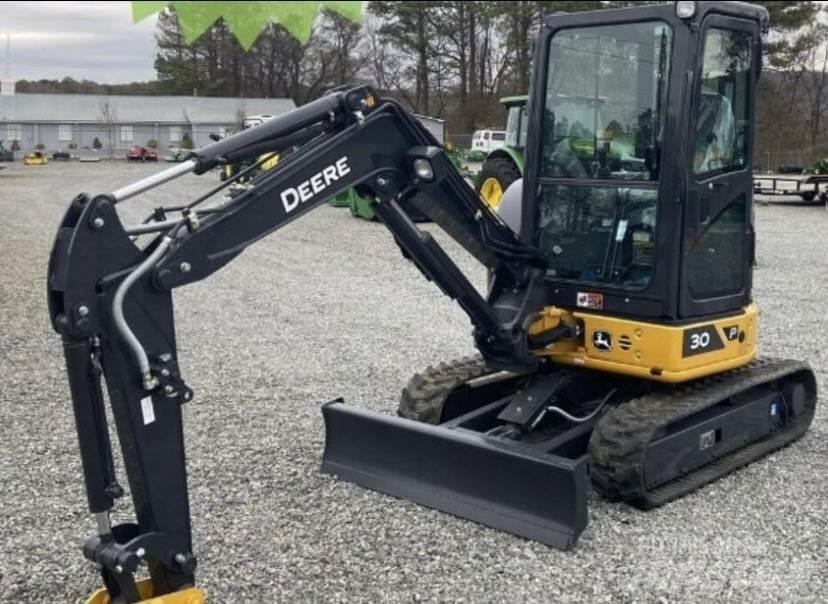 John Deere 30 P Mini rýpadla < 7t