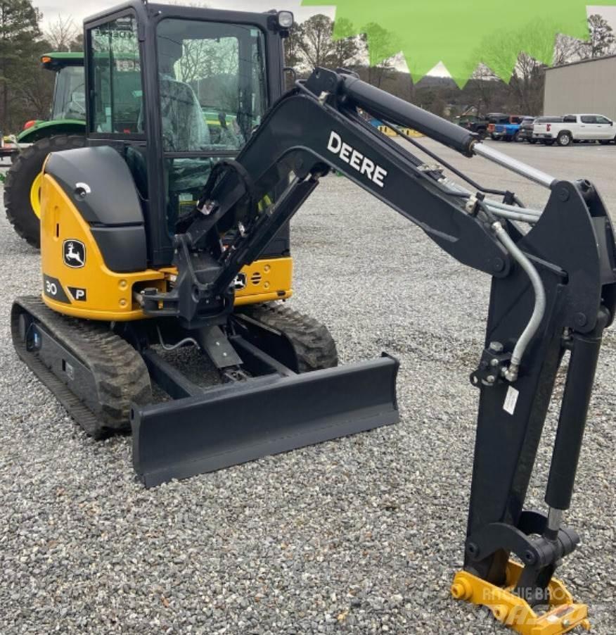 John Deere 30 P Mini rýpadla < 7t