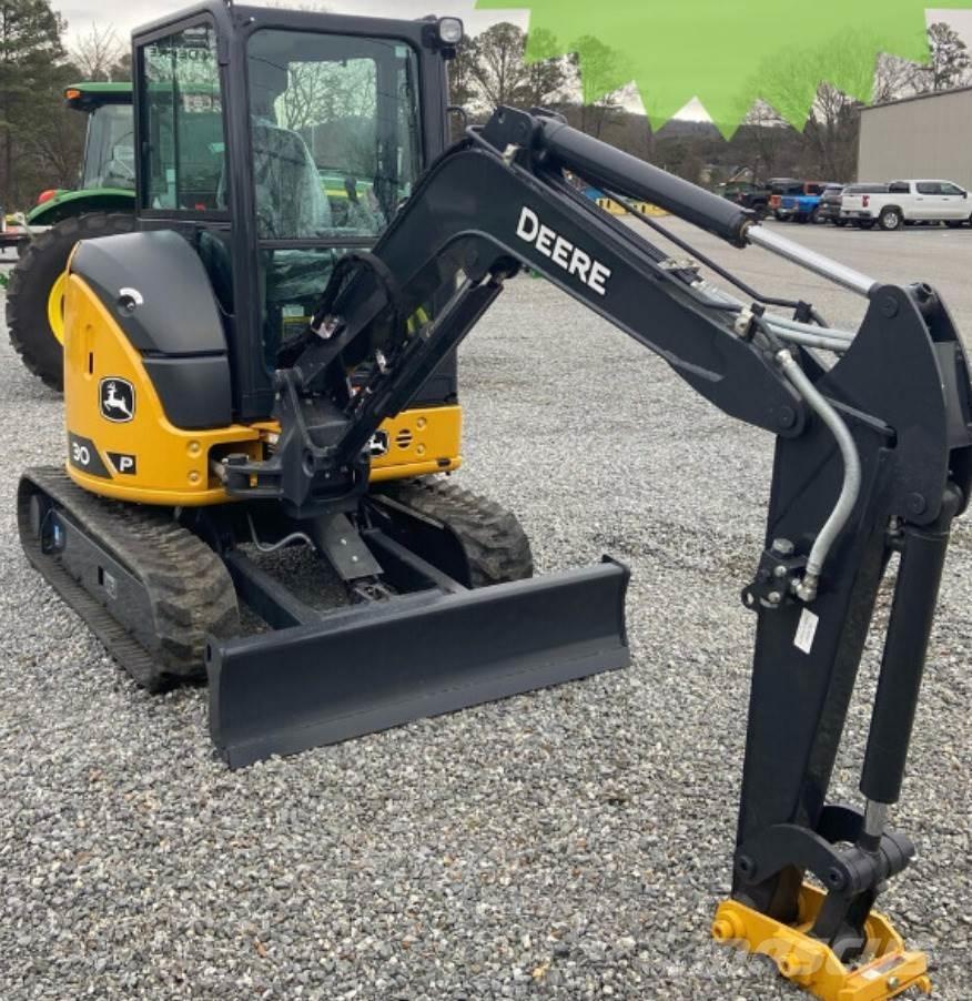 John Deere 30 P Mini rýpadla < 7t