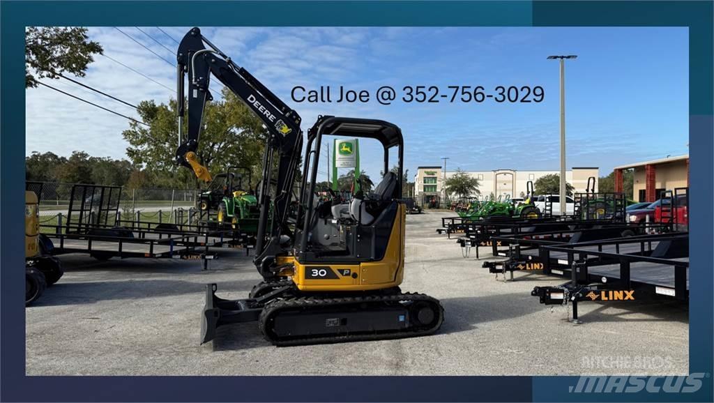 John Deere 30 P Mini rýpadla < 7t