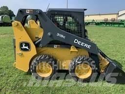 John Deere 318G Smykem řízené nakladače