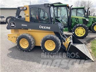 John Deere 324G Smykem řízené nakladače