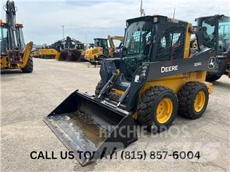 John Deere 324G Smykem řízené nakladače