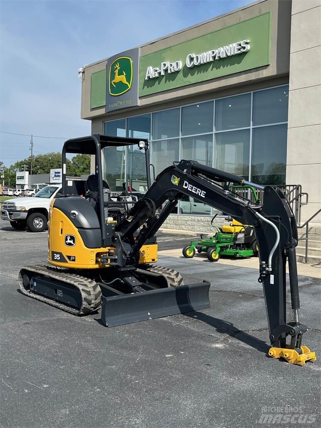 John Deere 35 P Mini rýpadla < 7t