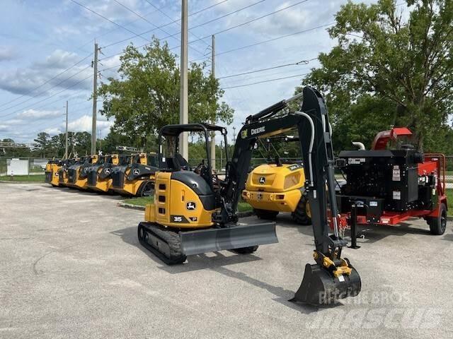 John Deere 35 P Mini rýpadla < 7t