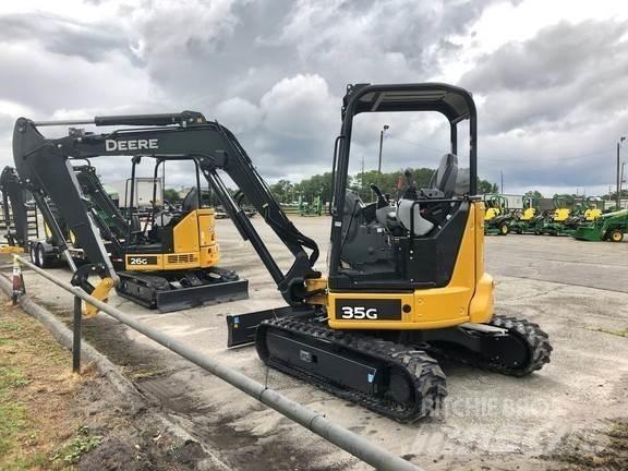 John Deere 35G Mini rýpadla < 7t