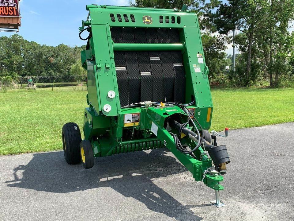 John Deere 450E Lis na válcové balíky
