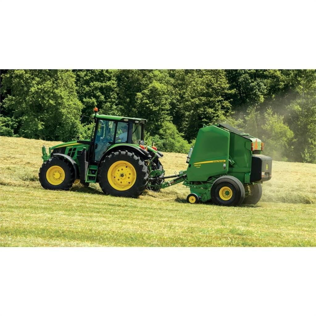 John Deere 450M Lis na válcové balíky