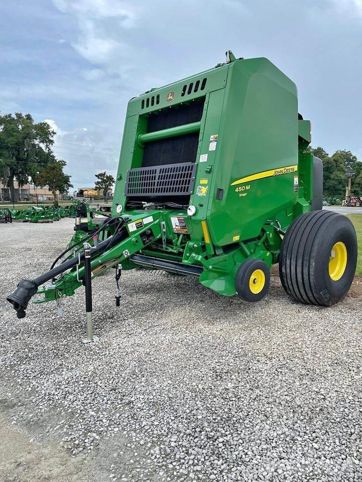 John Deere 450M Lis na válcové balíky