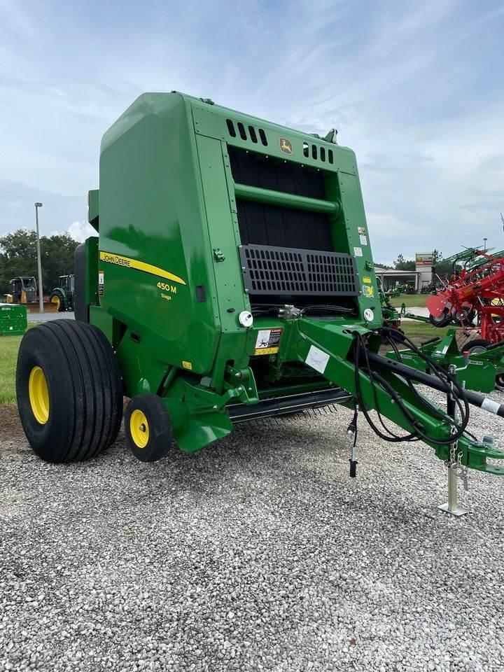 John Deere 450M Lis na válcové balíky